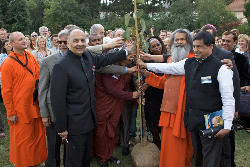 Peace tree planting