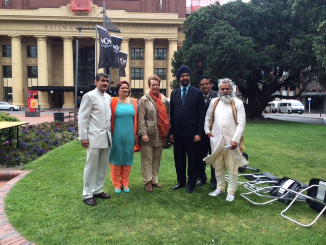 Gandhi Birthday celebrations in Wellington New Zealand